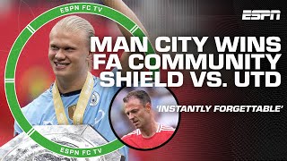 Man City vs Man United REACTION 🚨 Man United let this one go  Don Hutchison  ESPN FC [upl. by Okramed]