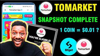 Tomarket Airdrop Snapshot Done  Tomato Token allocation TOMA is coming [upl. by Bekha]