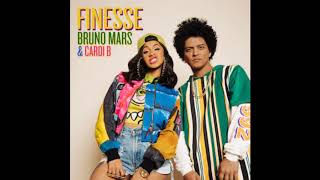 Bruno Mars  Finesse Remix feat Cardi B Super Clean [upl. by Lipinski282]