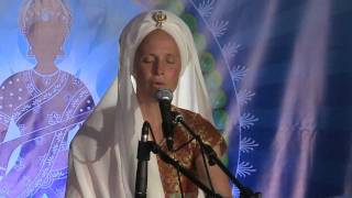 Snatam Kaur sings By Thy Grace at Sat Nam Fest 2011 [upl. by Anahsor182]