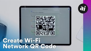 Create a QR Code on iPhone that Connects to a WiFi Network [upl. by Ahset]