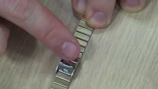 How To Adjust A Casio Slide Clasp [upl. by Acul]