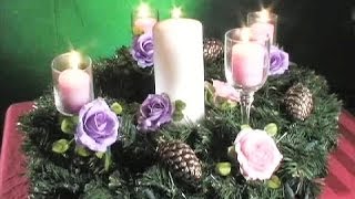 How To Make an Advent Wreath [upl. by Atazroglam500]