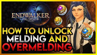 FFXIV  How to unlock Melding and Overmelding  Quick Guide [upl. by Ashlie]