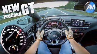 2019 KIA ProCeed GT  0200 kmh acceleration🏁 [upl. by Madonia365]