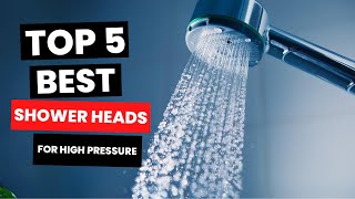 Top 5 Best Shower Heads For High Pressure 2024 [upl. by Akemal865]