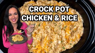 Crock pot Chicken and Rice [upl. by Garihc243]