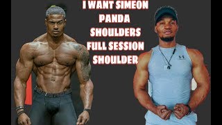 I WANT SIMEON PANDA SHOULDER 🔥FULL SESSION SHOULDER [upl. by Temhem244]