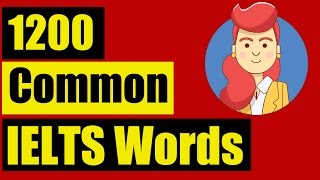 ✪ IELTS Vocabulary list for Listening TOP 1200 common IELTS Words Section 1 [upl. by Bendick]