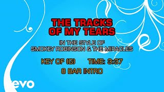 Smokey Robinson amp The Miracles  Tracks Of My Tears Karaoke [upl. by Leinehtan]