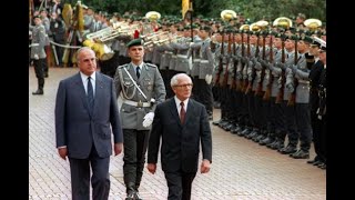 1987 Erich Honecker visita la República Federal Alemana [upl. by Canter]