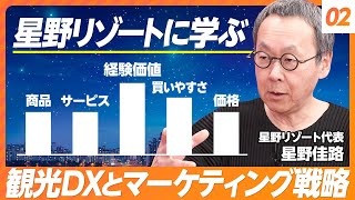 【星野リゾートに学ぶ②】マーケティング戦略とDX戦略【星野リゾート代表・星野佳路】 [upl. by Port]