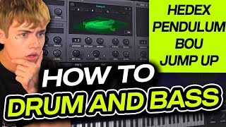 HOW TO DRUM amp BASS Hedex Dimension Bou [upl. by Bagley843]