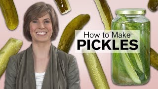 Making Homemade Pickles Is Easier Than You Might Think  You Can Cook That  Allrecipescom [upl. by Eryt]