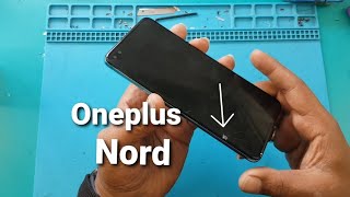 Oneplus nord glass replacement Nord front glass change [upl. by Godfrey]