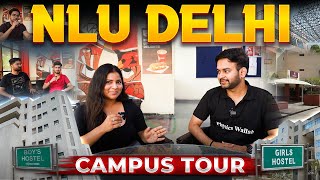 NLU Delhi Campus Tour  NLU Delhi Vlogs  NLU Delhi Student Interview 4SaalDumdaar NLUDelhi [upl. by Nabla]