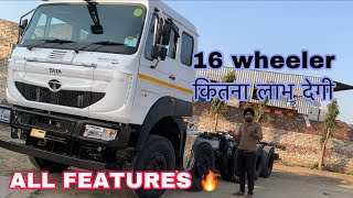 TATA 4825 BS6 WITH SIGNA CABIN FEATURES 2021 16 wheeler [upl. by Annavahs809]