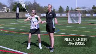 Defensive Stance and Positioning in Women’s Lacrosse [upl. by Wun]