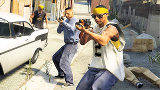 Vagos vs Families  GTA 5 NPC Wars 69 [upl. by Naejamron]