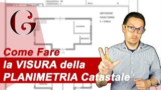 Come Fare la VISURA della PLANIMETRIA Catastale [upl. by Gignac]