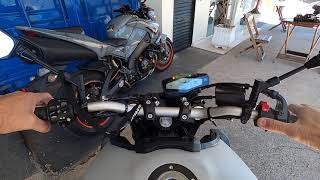 YAMAHA MT 09 ANO 2021 TEST RIDE ESCAPE ATALLA 3X1 FULL USANDO O ACABAMENTO ORIGINAL SENSACIONAL [upl. by Aiuqram306]