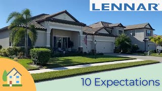 Lennar Homes Florida  10 Expectations Tampa to Sarasota [upl. by Navannod]