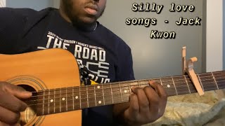 Silly Love Songs  Jack Kwon  Guitar TutorialHow to Play silly love songs [upl. by Auqenwahs]