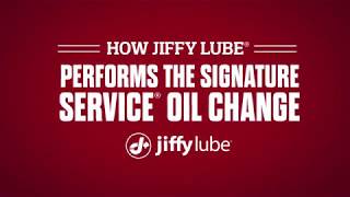 How JIFFY LUBE performs their signature SERVICE OIL CHANGE [upl. by Varney96]