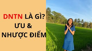 Doanh Nghiệp Tư Nhân Là Gì Ưu Và Nhược Điểm [upl. by Iggep]