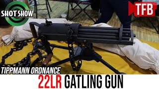 Tippmann Ordnances New Baby Gatling Gun [upl. by Nirok]