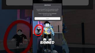 HACKER BANNED ME in MM2 Roblox roblox mm2 shorts [upl. by Aisorbma]