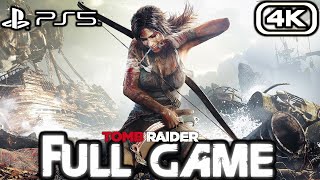 TOMB RAIDER PS5 Gameplay Walkthrough FULL GAME 4K 60FPS No Commentary [upl. by Aicac]