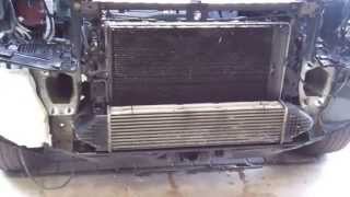 How to remove the intercooler on Land Rover Freelander 2  LR2 Diesel [upl. by Azarcon]