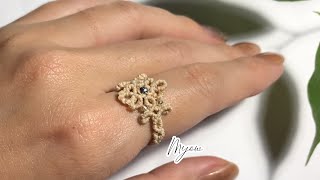 MACRAME RING  MYOW 455 [upl. by Ardnekan]