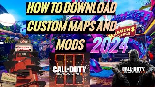 2024 HOW TO DOWNLOAD MODS AND MAPS CALL OF DUTY B03 [upl. by Lednem]