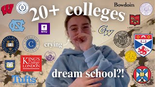 college decision reaction 2024 international unis ivies oxford dream school acceptance [upl. by Jer]