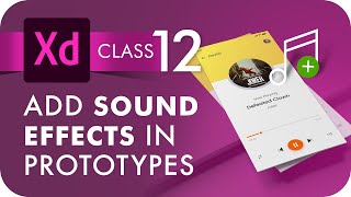 Add Sound in your Design Prototype  Adobe XD Tutorial in hindi xdtutorial uxdesign uidesign [upl. by Odlopoel]