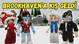 BROOKHAVENA SONUNDA KIŞ GELDİ KAR YAĞDI☃️AYŞEM ECE ARI💥ARIGİLLER🐝ROBLOX BROOKHAVEN🏡RP [upl. by Ahsemal663]