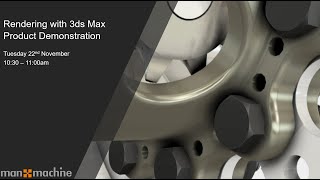 Rendering Inventor Models with 3ds Max Product Demonstration Recording [upl. by Frantz113]