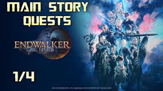 ALL MAIN STORY QUESTS  Final Fantasy XIV ENDWALKER  Full Game Walkthrough  No Commentary [upl. by Anej852]