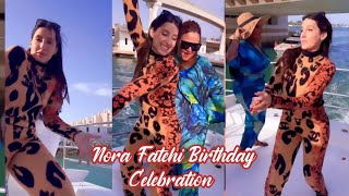 Nora Fatehi Dance On She Birthday [upl. by Atiniuq]