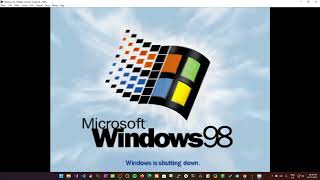 One Click installrun Windows 98 installation on Dosboxx [upl. by Gnilrad228]