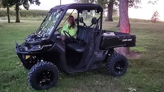 2021 CanAm Defender XT HD10 Walk Around [upl. by Heck65]