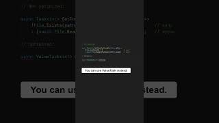 What are ValueTasks Used For [upl. by Nakre446]