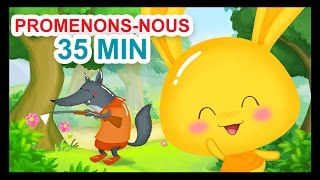 Promenonsnous dans les bois  35 min de comptines et chansons pour enfants  Titounis [upl. by Anivlem]