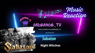 Epic Reaction to Sabaton’s Animated Masterpiece Night Witches [upl. by Nevil]