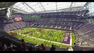 US Bank Stadium Tour  StewarTV [upl. by Anima]