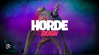 horde rush fortnite 1 match [upl. by Balf12]