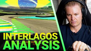 How to Master the Brazil GP  Interlagos F1 Track  Nico Rosberg [upl. by Naujit]