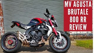 2018 MV Agusta Brutale Dragster 800 RR Review [upl. by Harvison370]